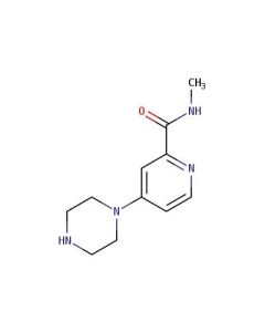 Astatech N-METHYL-4-(1-PIPERAZINYL)PYRIDINE-2-CARBOXAMIDE, 95.00% Purity, 0.25G